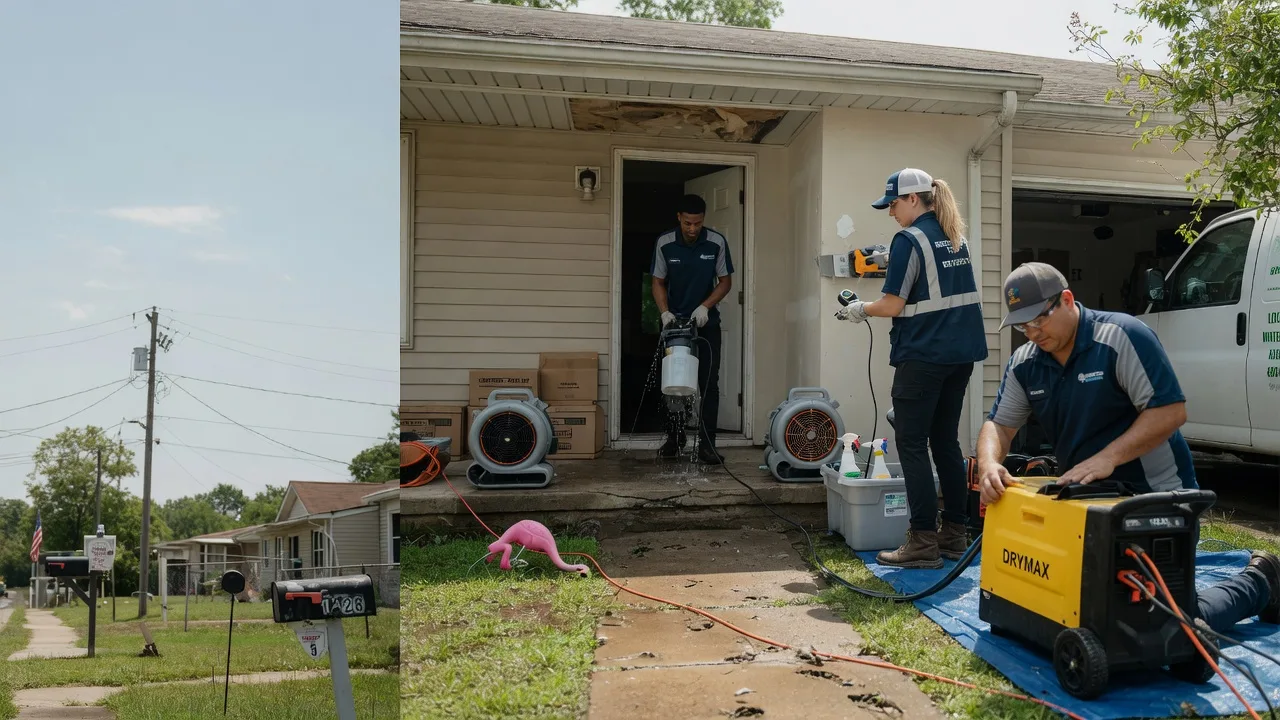 Storm Damage Water Removal in Tennessee Ridge, TN near me